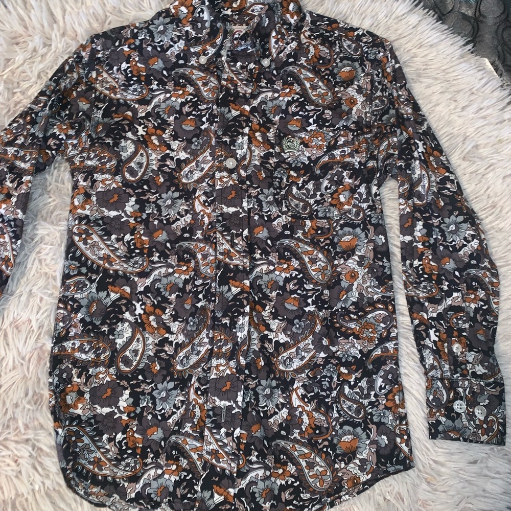 CINCH Kids long sleeve shirt XS 4/5 worn once